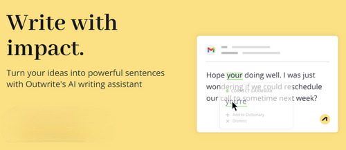 outwrite dashboard