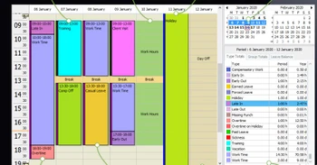 lenvica time attendance