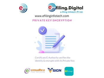 e filing digital signature certificate software -encryption
