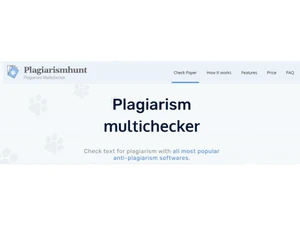plagiarismhunt dashboard