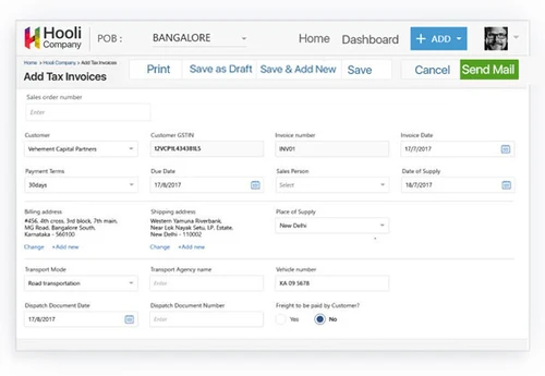 Next Force - GST Compliant invoice