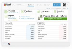 Next Force - GST Compliant dashboard