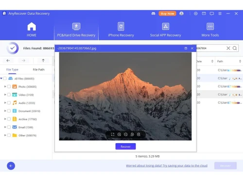 AnyRecover PC Recovery