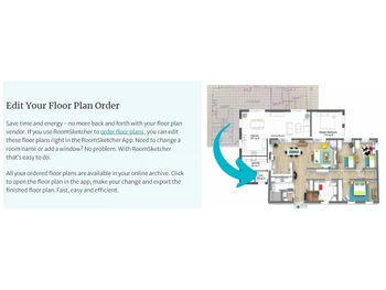 RoomSketcher draw floor plans editing options