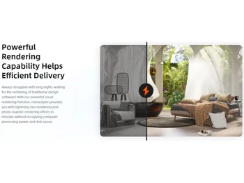 EasyHome HomeStyler-Powerful rendering capability