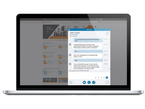 BMC Helix Virtual Agent dashboard