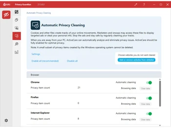 iolo privacy guardian cleaning