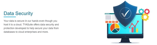 TyaSuite Cloud ERP data security