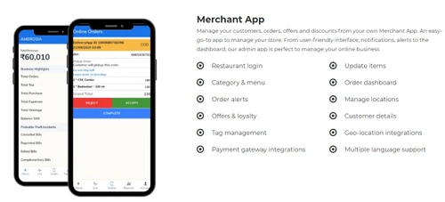captain app merchant app