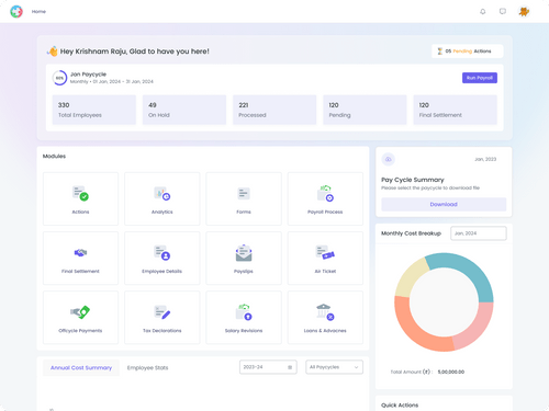 Akrivia HCM payroll