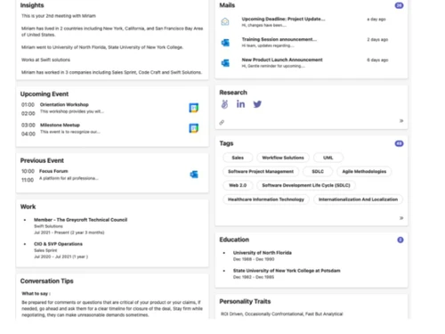 1page mails