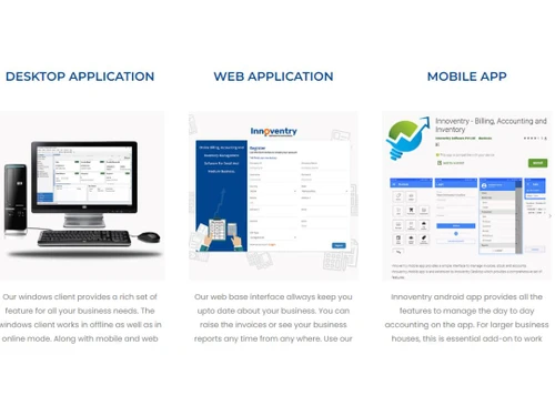 Innoventry-Desktop application