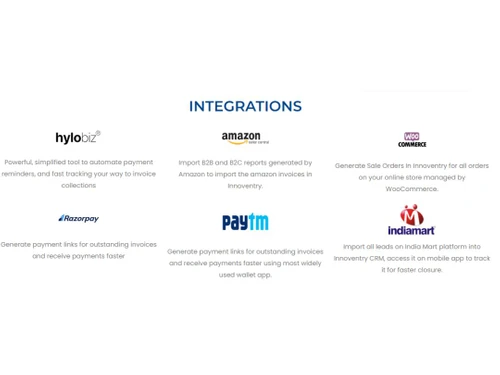 Innoventry-Integrations