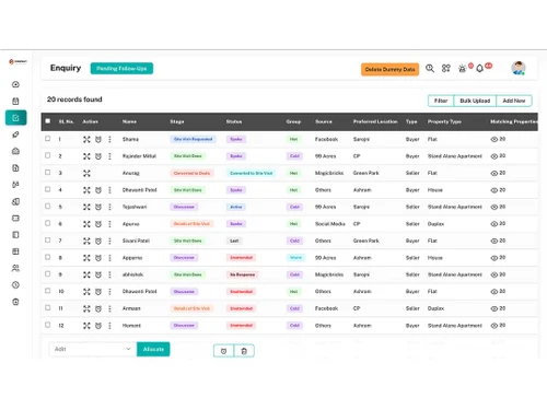 Solid Performance CRM enquiry