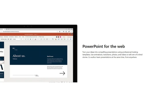 Microsoft 365 E3-PowerPoint for web