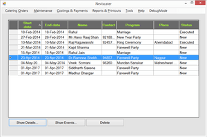 Neviscater contact management