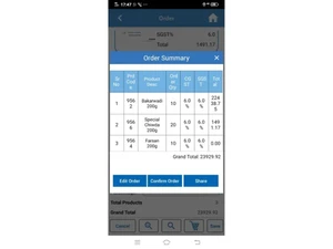 KloudBeat Order Summary