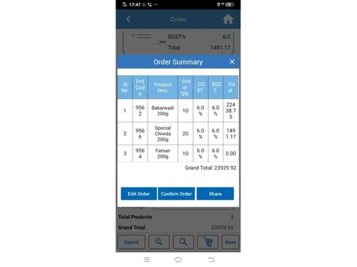 KloudBeat Order Summary