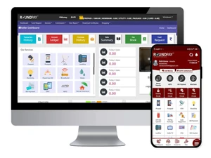 Roundpay mPOS dashboard
