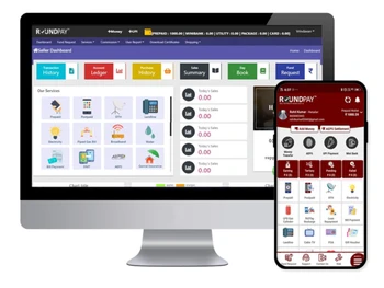 Roundpay mPOS dashboard