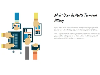 Digirestro POS-Multi User & Multi Terminal Billing