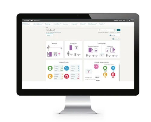 Opera Hotel Software-Room reservation