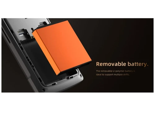 Sunmi P2 removable battery