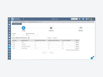 Edusys Library Management membership management