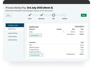 Sage Payroll Payroll Weekly Process Completed