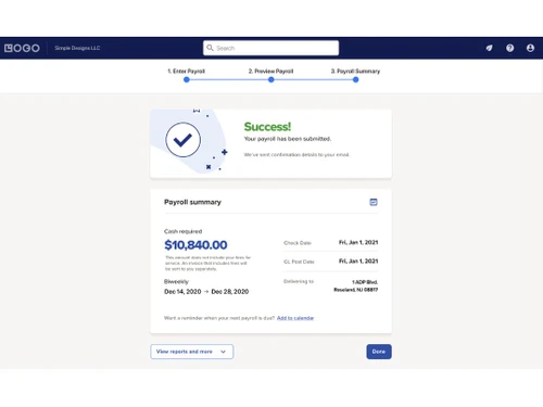 Run by ADP Payroll