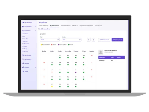 Octane HRMS attendance