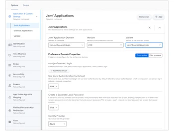 Jamf Connect applications