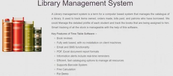 Shrideva Library Management Software