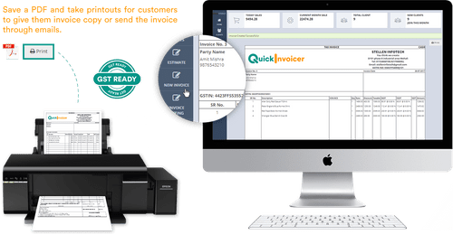 quickinvoicer invoice print