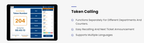 Qwaiting token calling