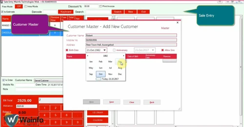 Wainfo Pos Software