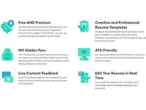 Novoresume Real Time Edit