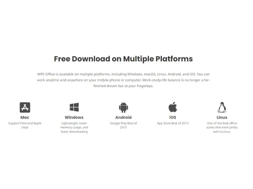 wps office platforms
