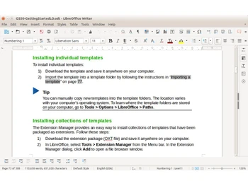 libreoffice writer