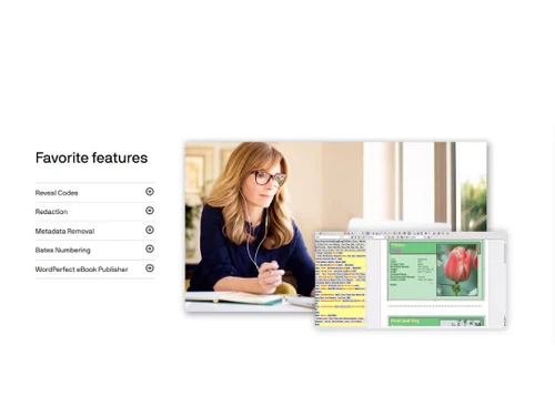 WordPerfect features