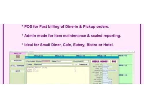 Manage Restaurants Pos Billing
