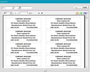 NTUF Label Sticker Printing