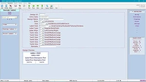 NTUF Label Sticker Printing design