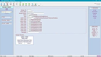NTUF Label Sticker Printing design
