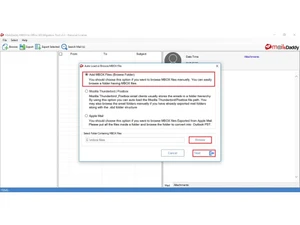 MailsDaddy MBOX to Office 365 Migration Tool add files