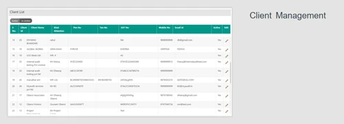 myAudit client management