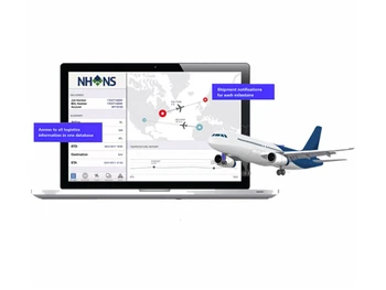 NHANS Logistic Software dashboard