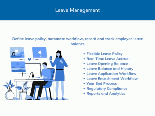 EmployeeVibes Leave management