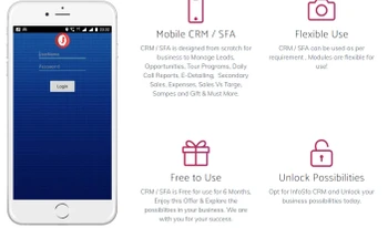 infosfa sales force automation software 2