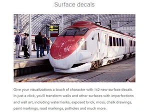 lumion surface decals